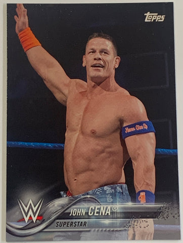 John Cena 2018 WWE Topps Card