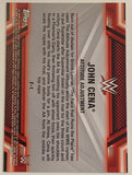 John Cena 2017 WWE Topps “Attitude Adjustment” Insert Card