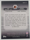 Cal Ripken & Eddie Murray 2016 Topps “Back To Back” Basell Insert Card