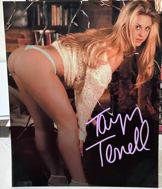 Taryn Terrell Signed 8x10 Color Photo TNA (Comes w/COA)