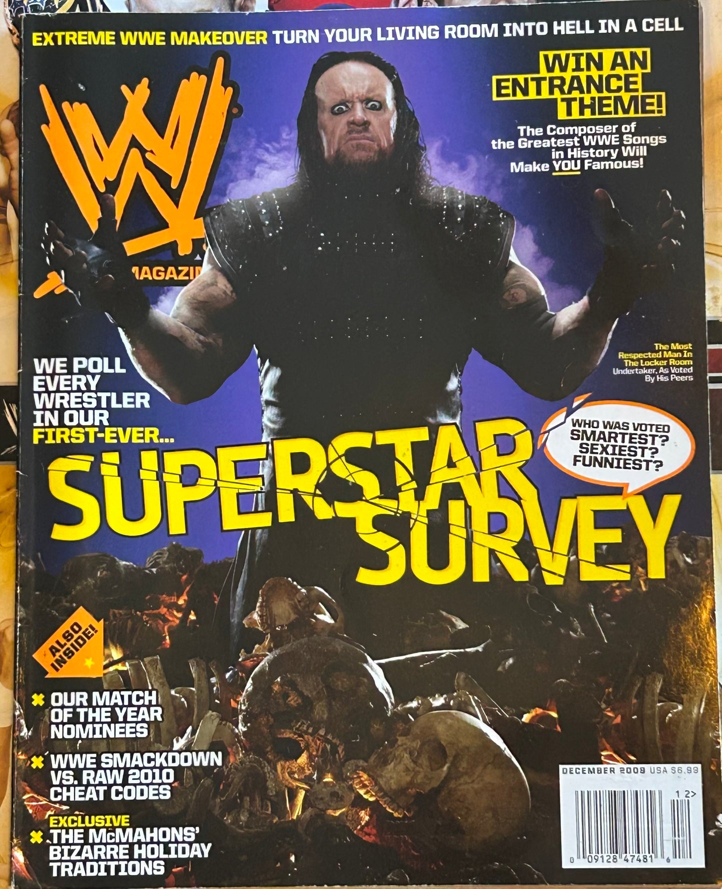 * WWE Magazine December 2009 (The Undertaker)