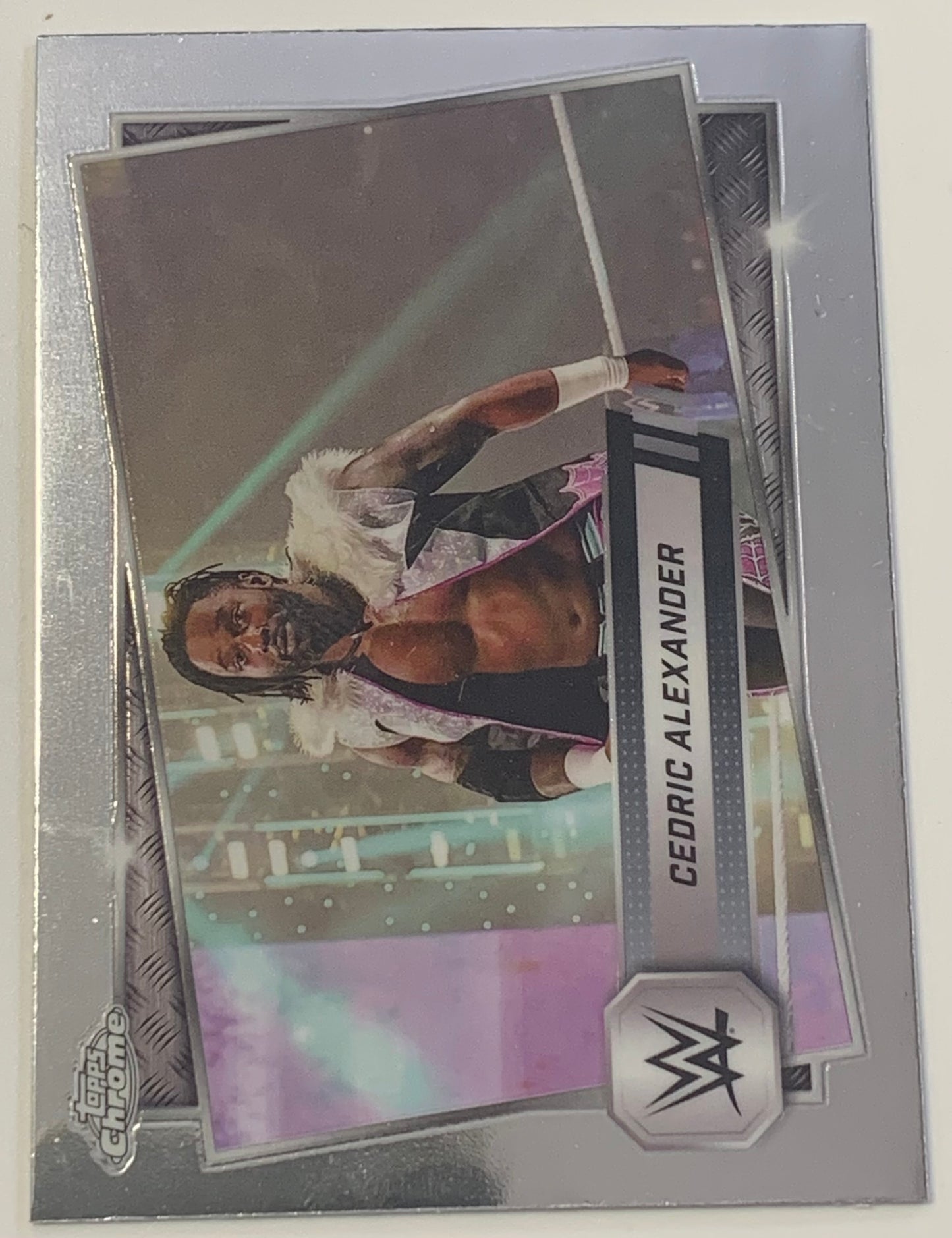 Cedric Alexander 2025 WWE Topps Chrome Card