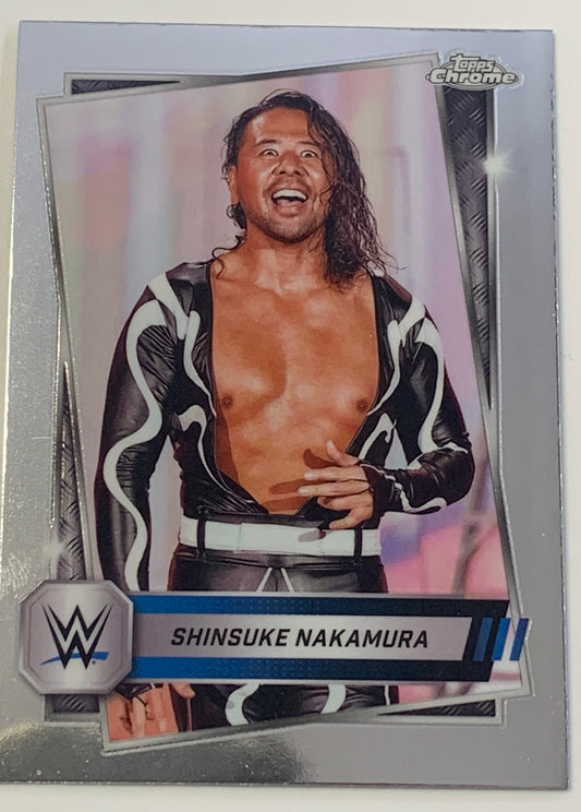 Shinsuke Nakamura 2025 WWE Topps Chrome Card