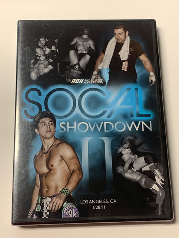 ROH Ring of Honor DVD “SoCal Showdown 2” 1/28/11 Strong Generico Kings of Wrestling