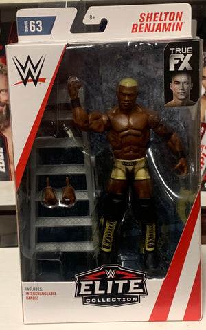 Shelton Benjamin WWE Mattel Elite CHASE Action Figure (Hard To Find)!!!