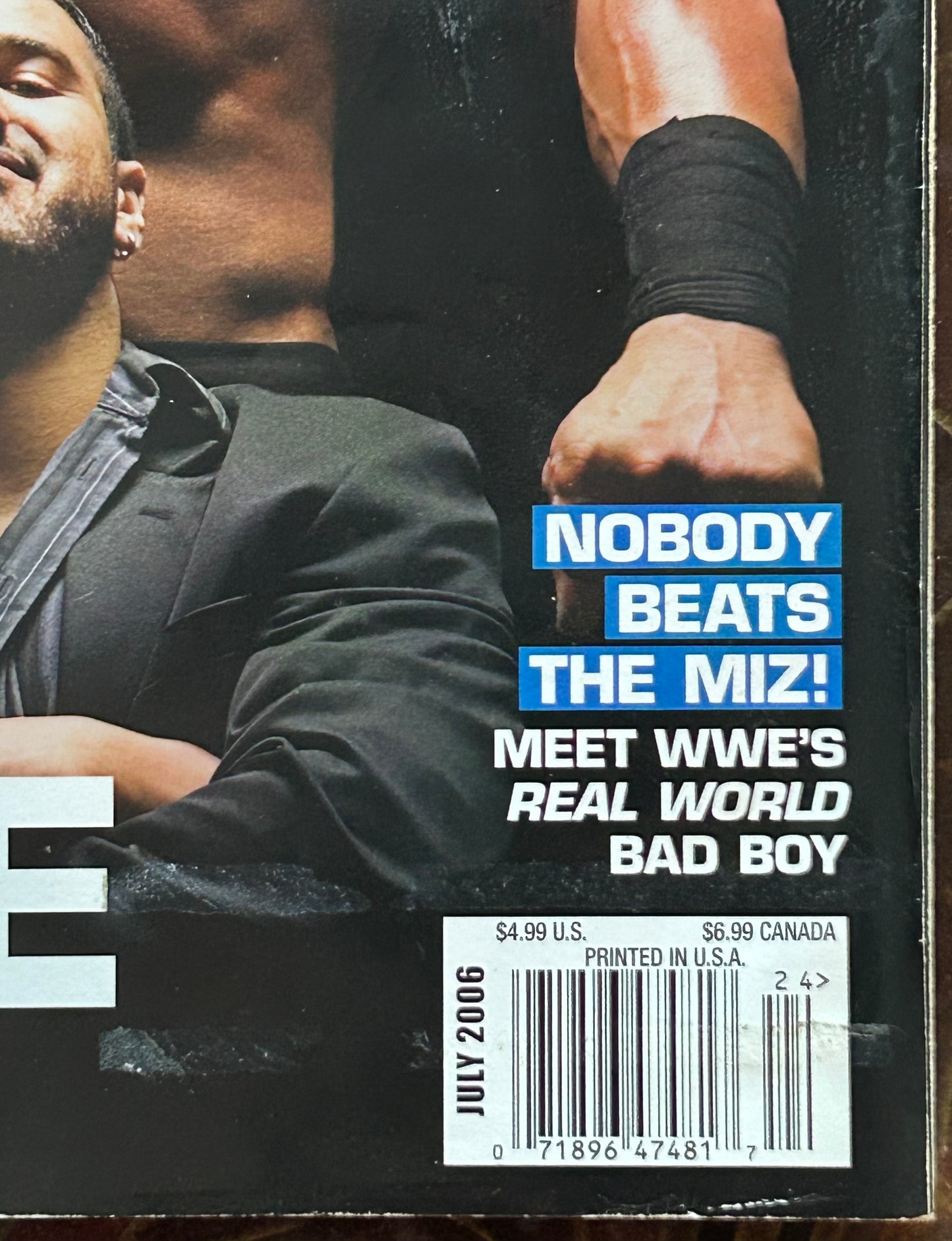 * WWE Smackdown Magazine July 2006 The Great Khali)