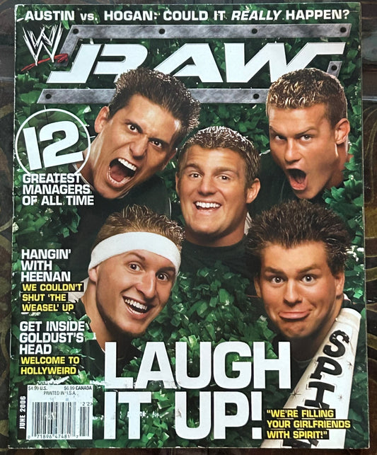 * WWE RAW Magazine June 2006 (The Spirit Squad)