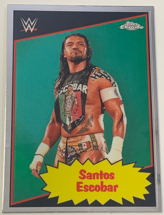 Santos Escobar 2025 Topps Chrome “85 Topps Chrome” Insert Card