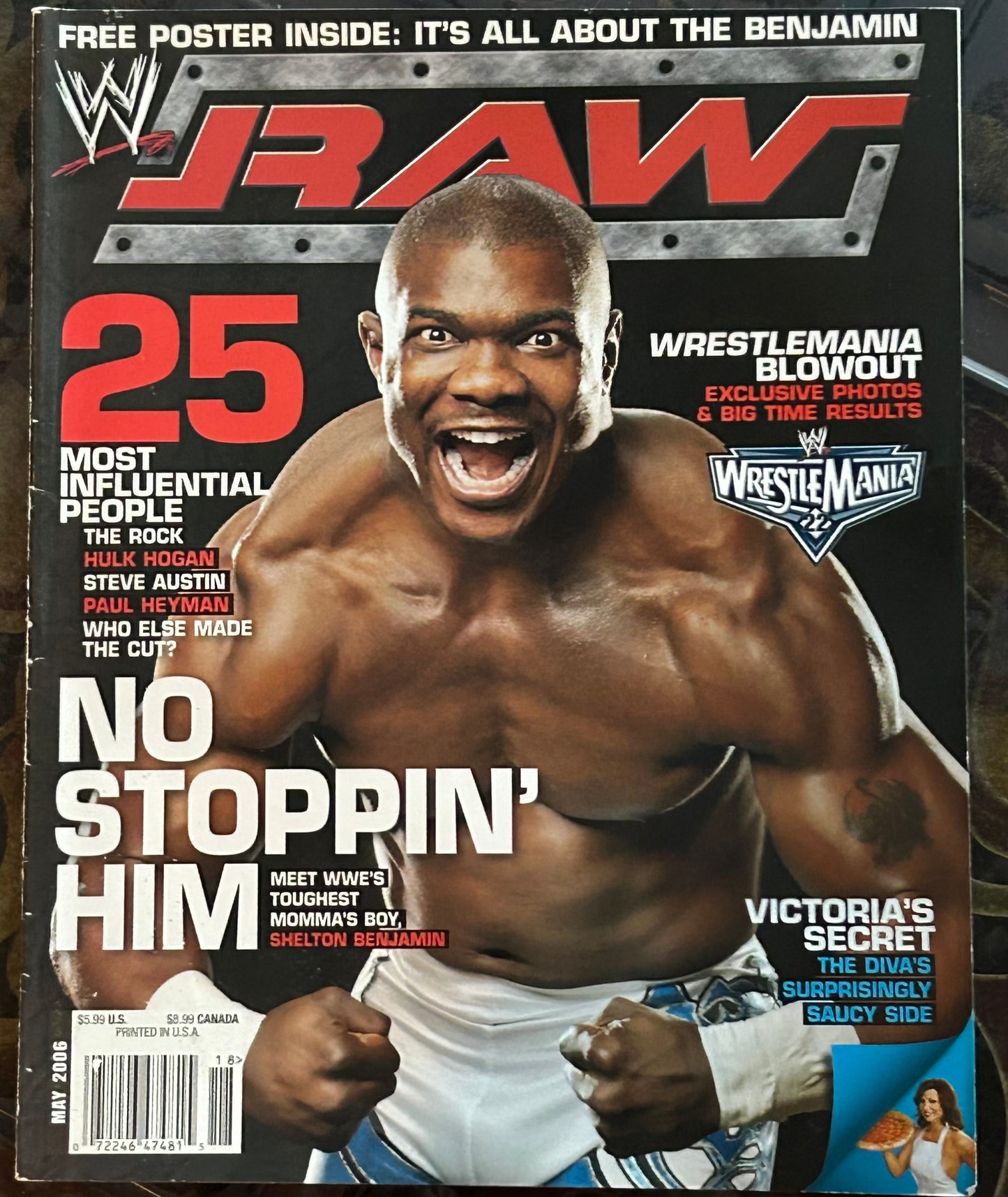 * WWE RAW Magazine May 2006 (No Poster Inside)