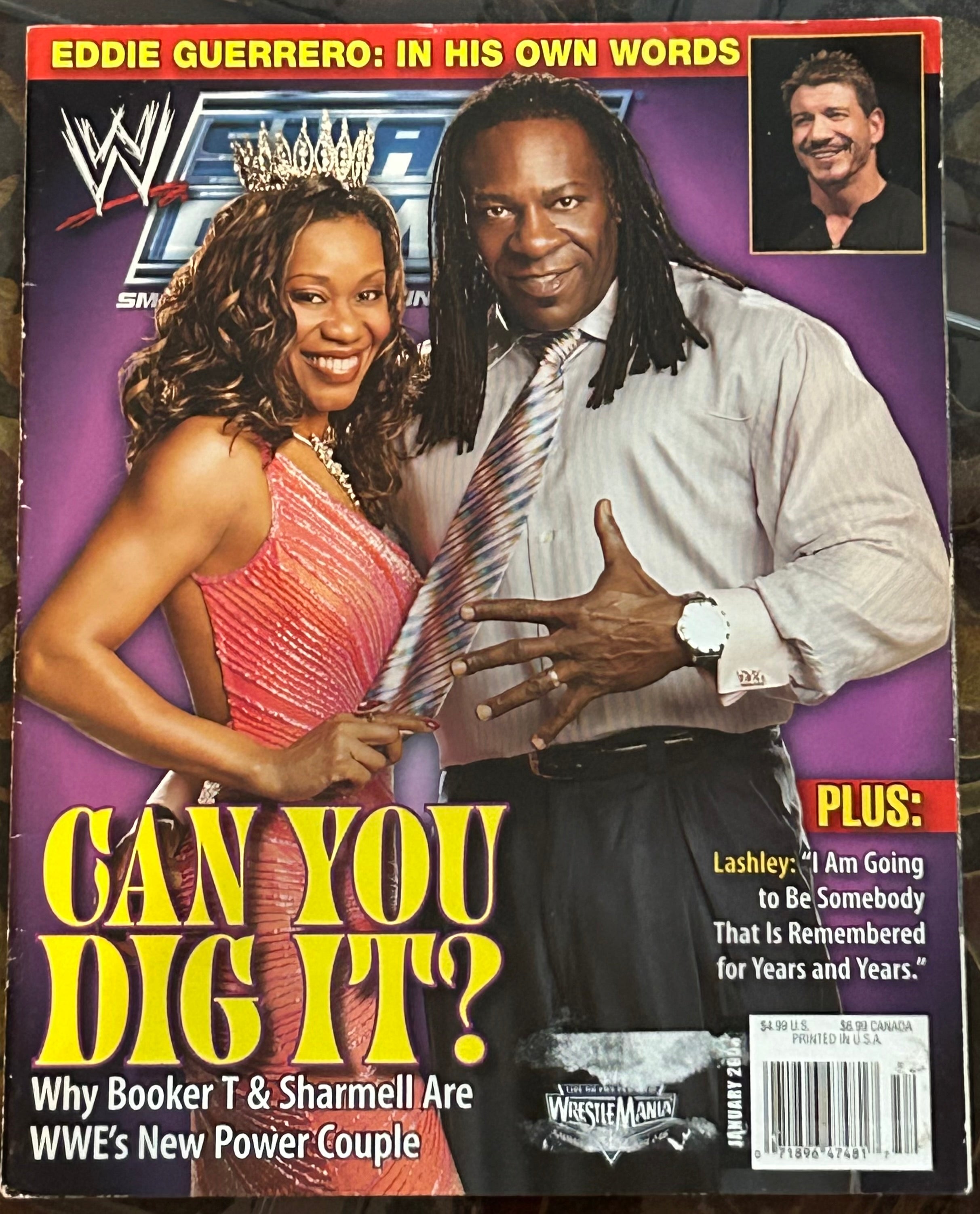 * WWE Smackdown Magazine January 2006 (No Poster Inside) – The ...