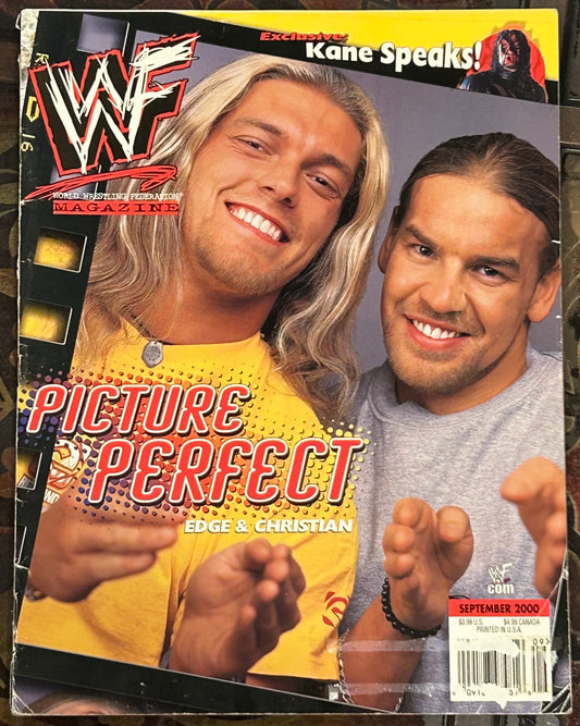 * WWE Magazine Sept 2000 (Trish, Albert & Test Pullout Poster Inside)