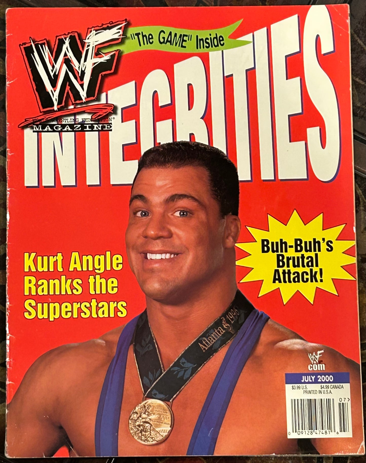 * WWE Magazine July 2000 (Kurt Angle)