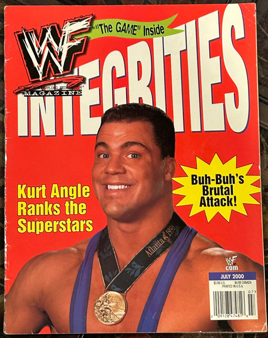 * WWE Magazine July 2000 (Kurt Angle)