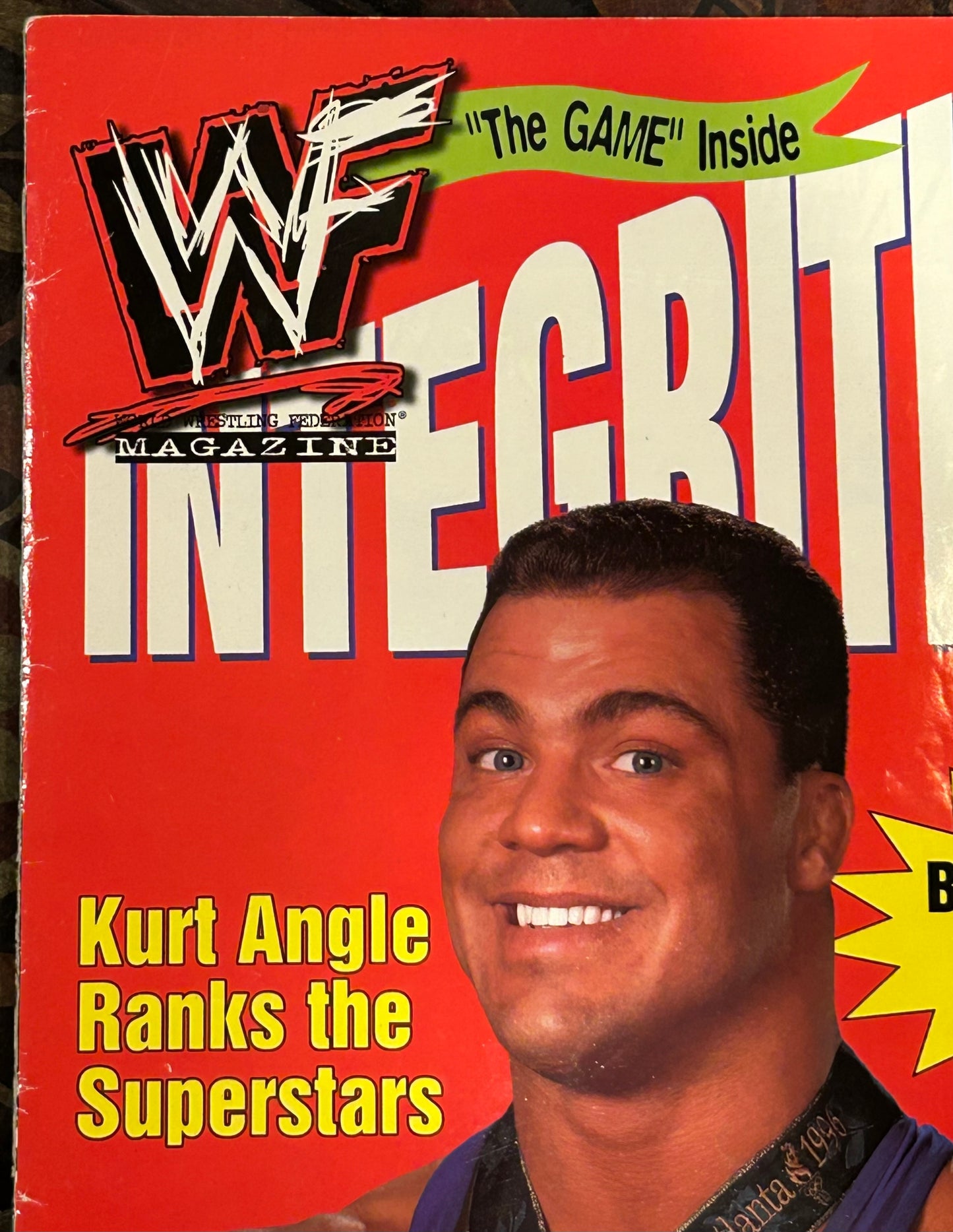 * WWE Magazine July 2000 (Kurt Angle)