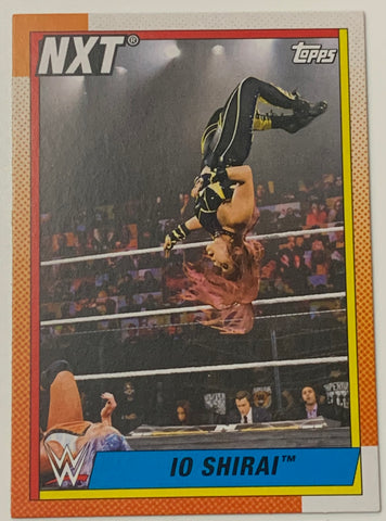 Iyo Sky 2021 WWE Topps Heritage Card