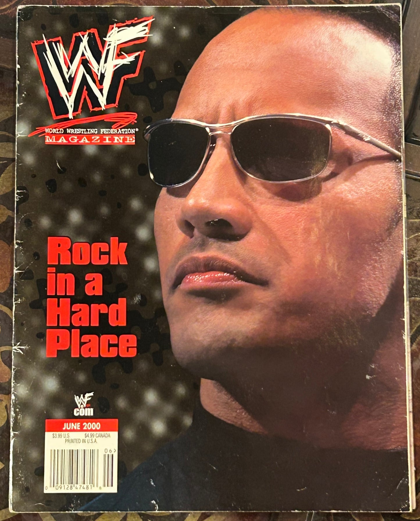 * WWE Magazine June 2000 (The Rock)