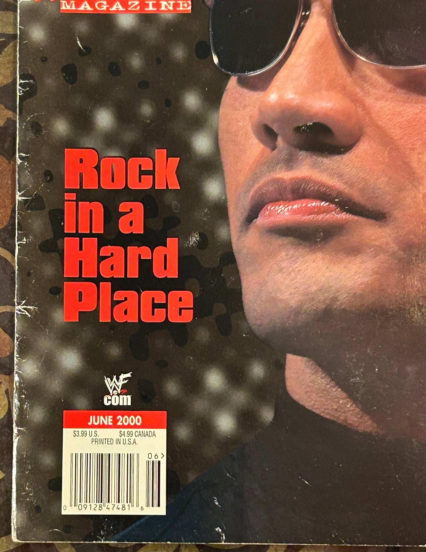* WWE Magazine June 2000 (The Rock)