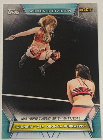 Iyo Sky 2019 WWE Topps “Women’s Division” Card