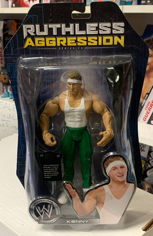 Kenny WWF WWE Jakks “Ruthless Aggression Series 24” Action Figure (Spirit Squad)!!!