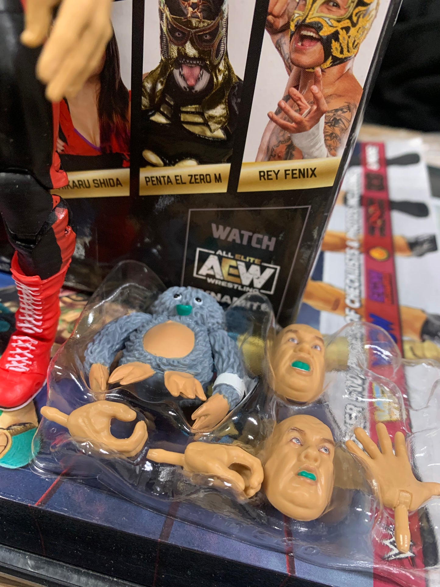 George “The Animal” Steele WWE Elite Action Figure (Loose, Great Condition)