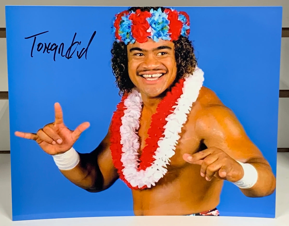 The Tonga Kid Signed 8x10 Color Photo (Comes w/ COA) – The Wrestling ...