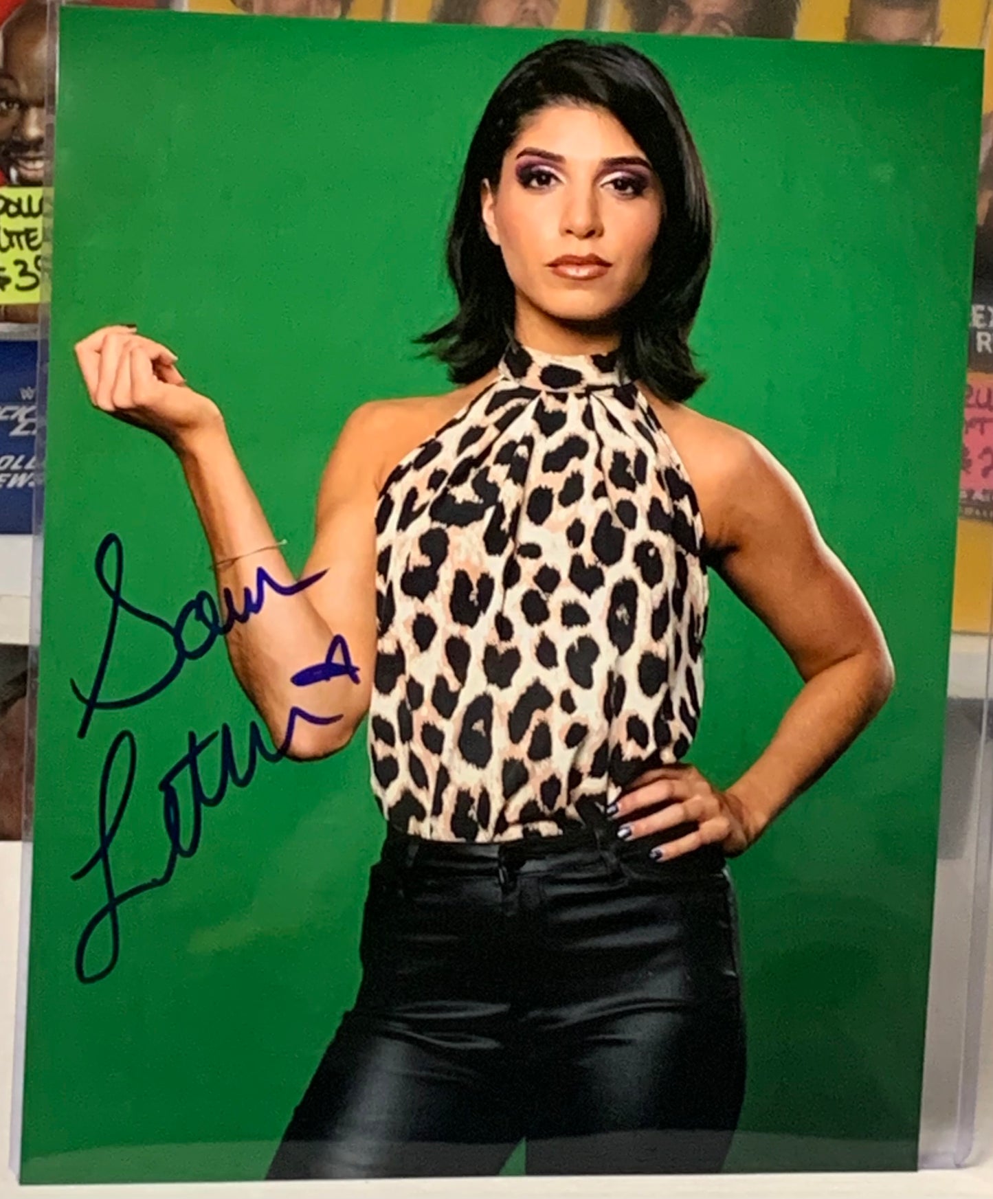 Sam Leterna Signed 8x10 Color Photo MLW TNA (Comes w/COA)!!!