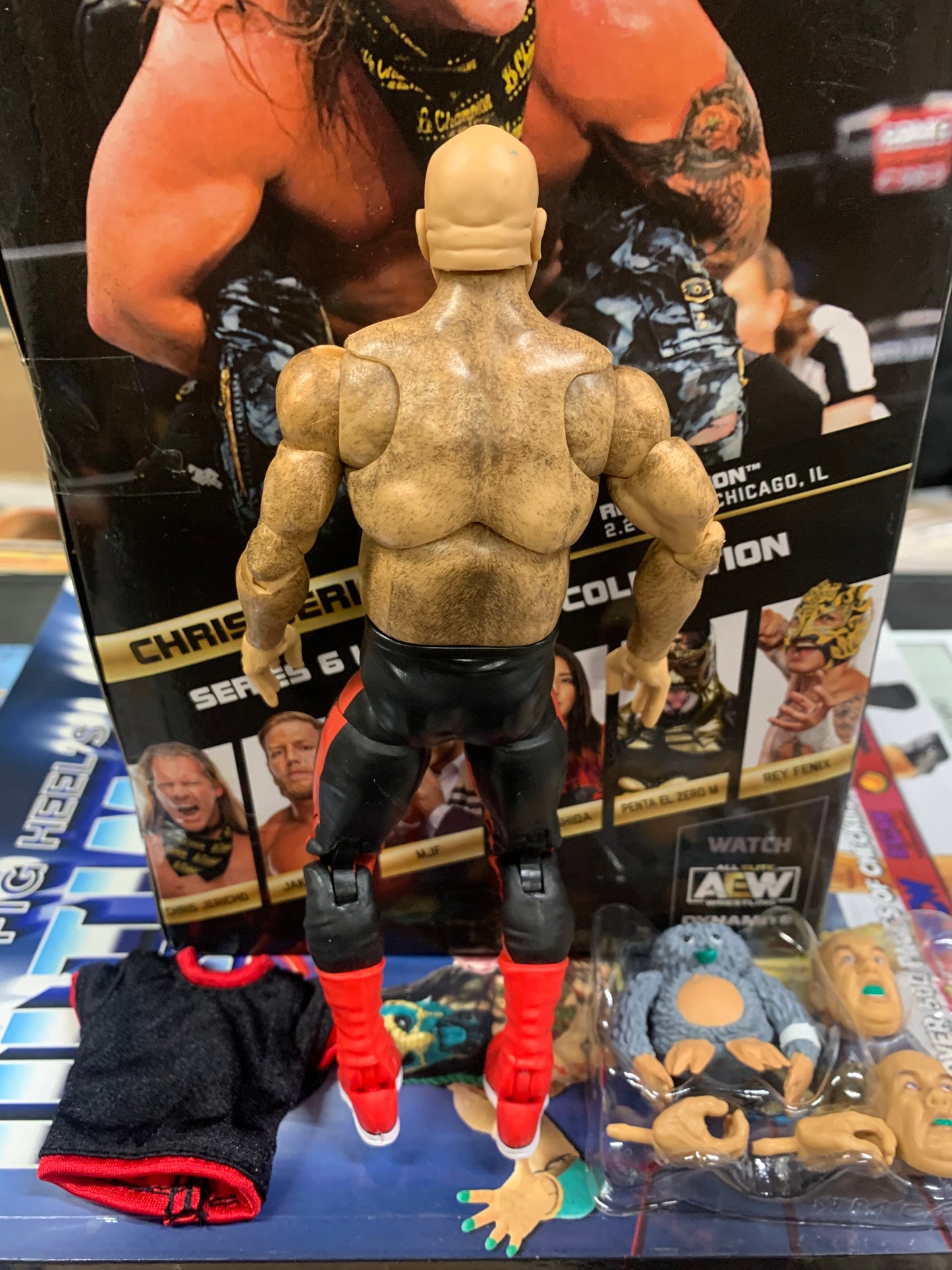 George “The Animal” Steele WWE Elite Action Figure (Loose, Great Condition)