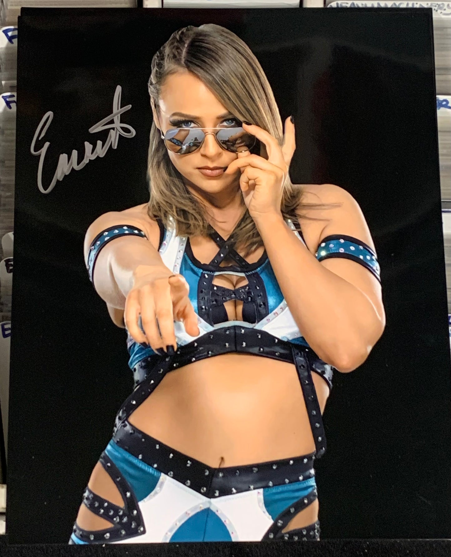 Emma Pose 1 Signed Photo COA