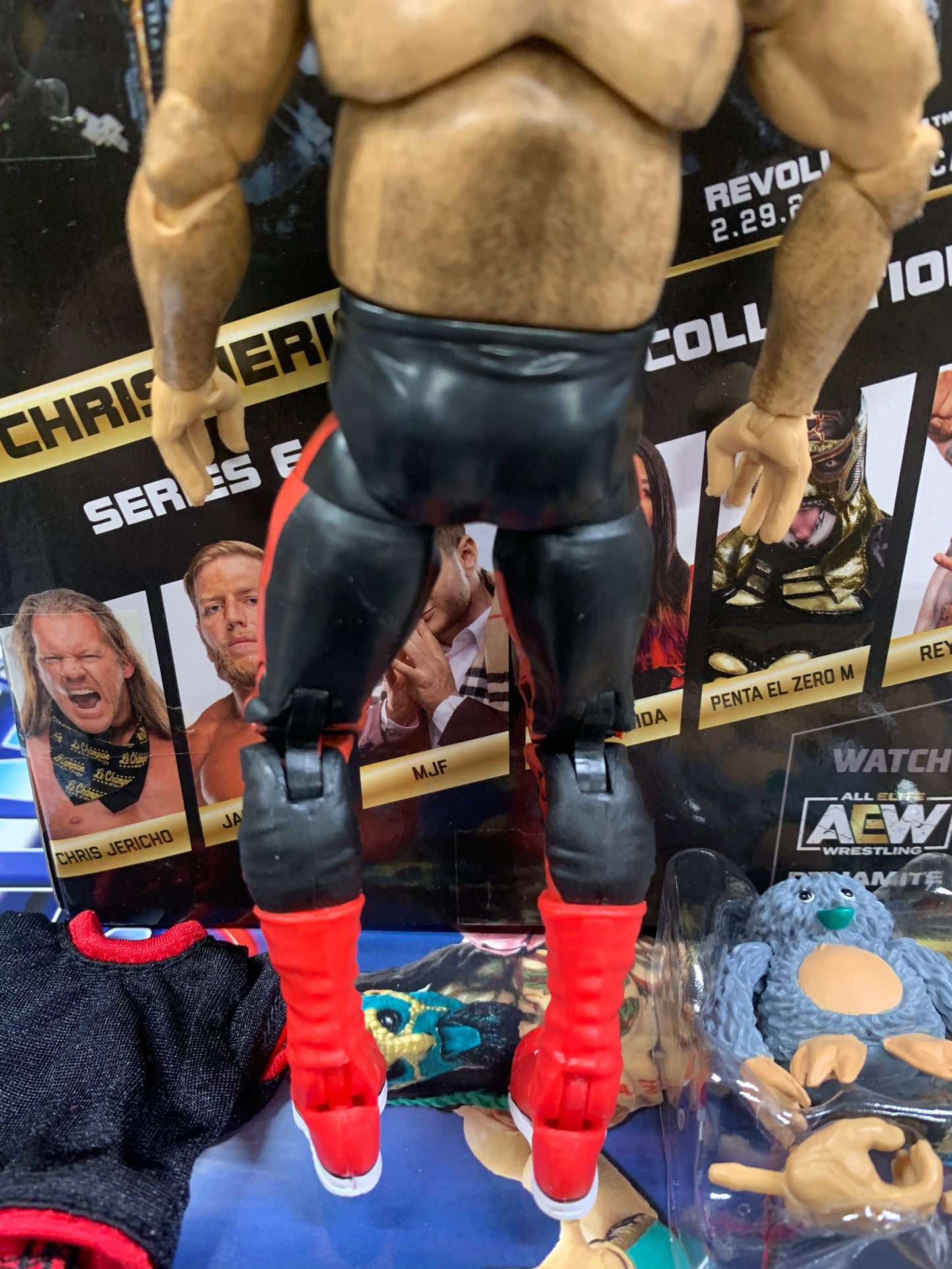George “The Animal” Steele WWE Elite Action Figure (Loose, Great Condition)