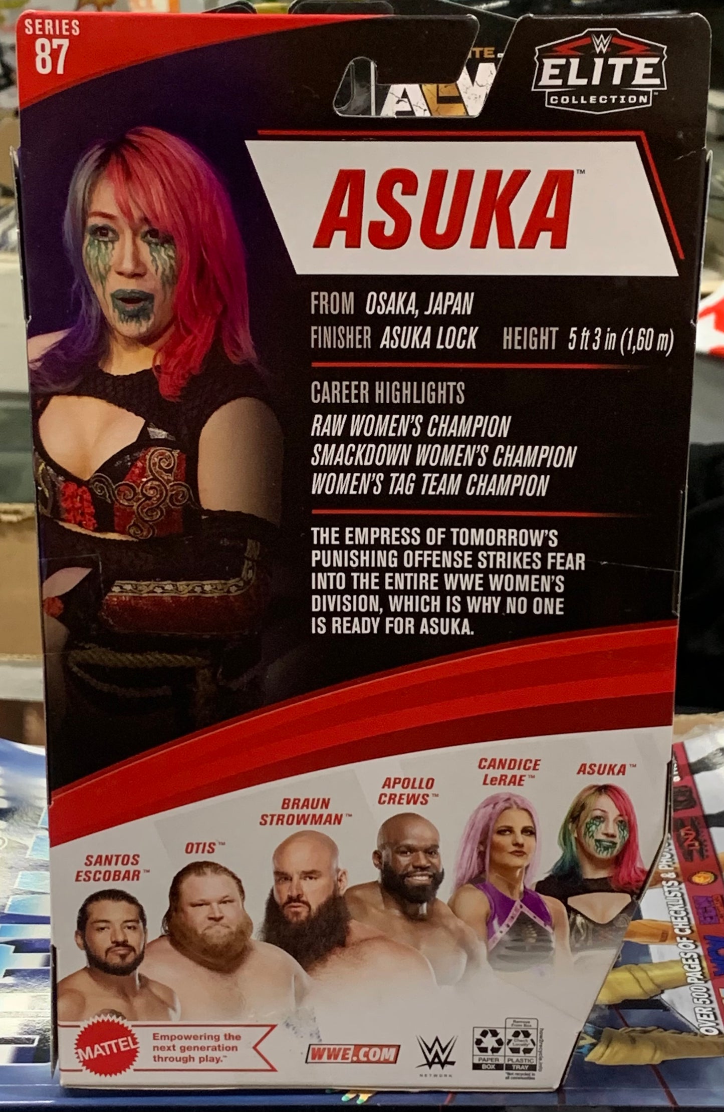 Asuka WWE Mattel Elite Series 87 Action Figure