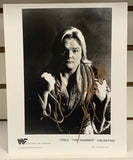 Greg “The Hammer” Valentine Signed 8x10 Classic Photo (Comes w/COA)