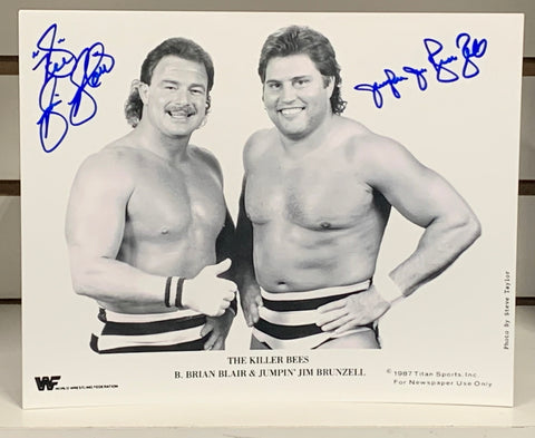 The Killer Bees Signed 8x10 Classic Photo (Comes w/COA)