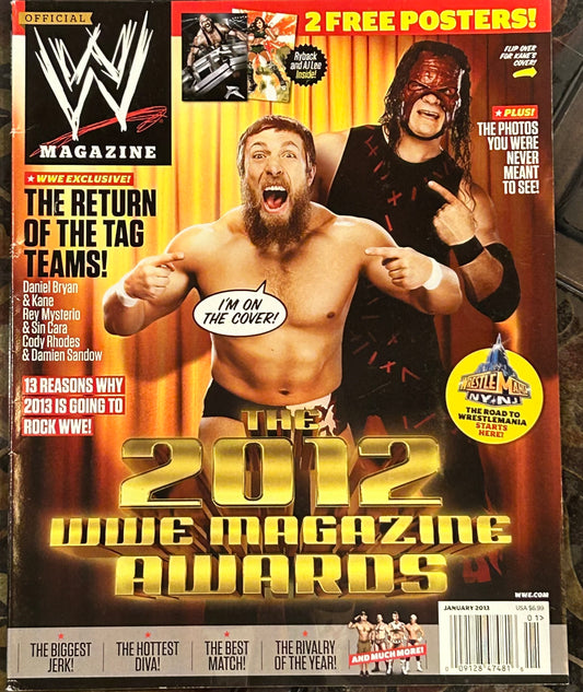 * WWE Magazine January 2013 (No Posters Inside)