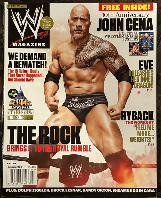 * WWE Magazine February 2013 (No Posters Inside)