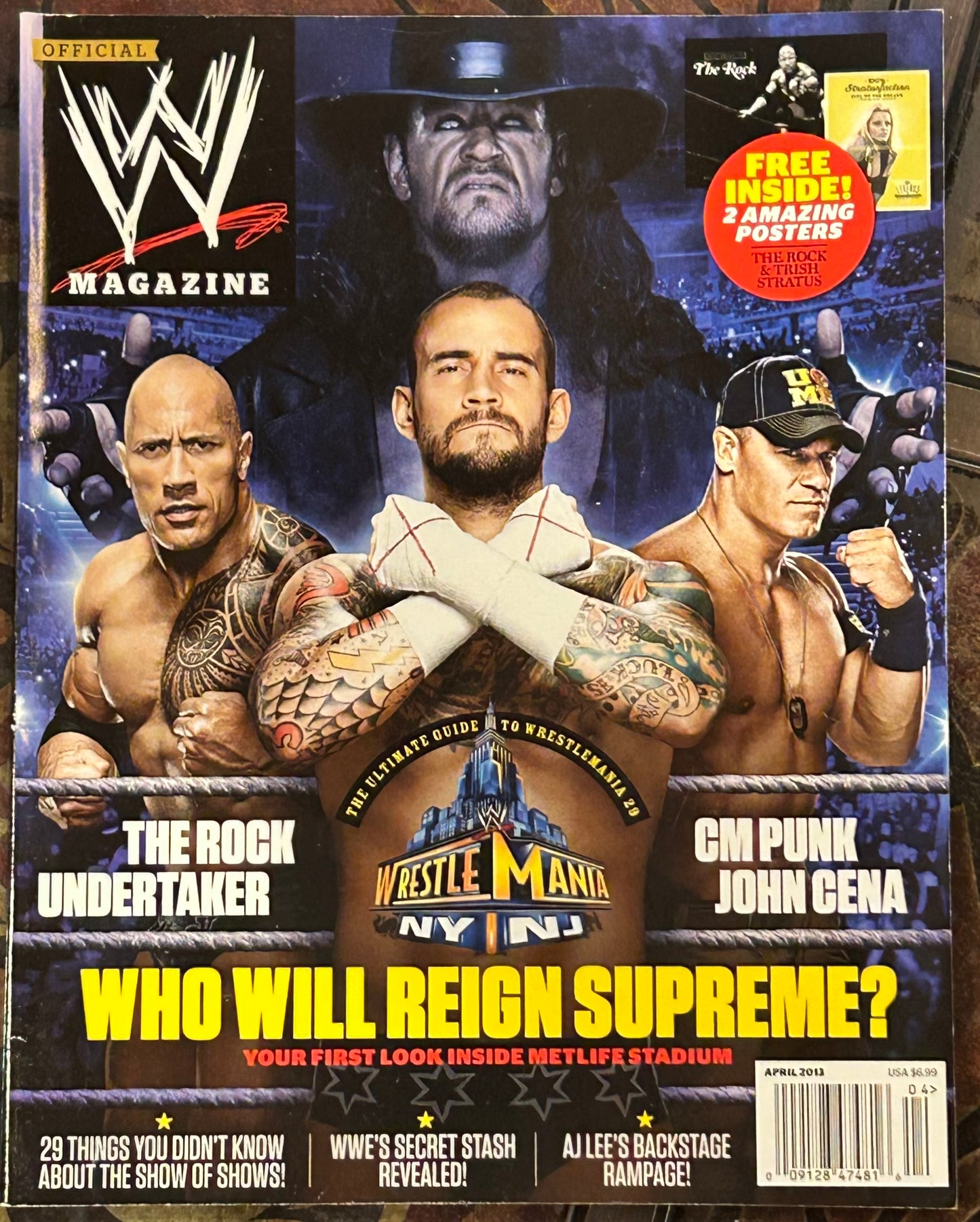 * WWE Magazine April 2013 (No Posters Inside)