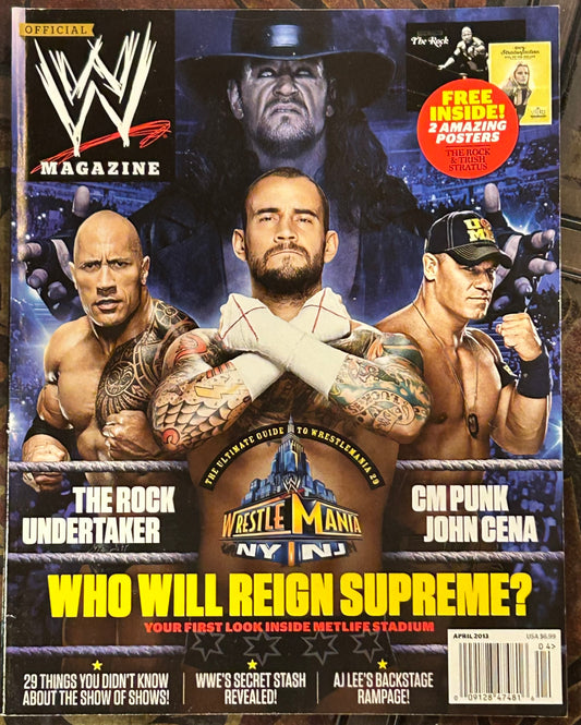 * WWE Magazine April 2013 (No Posters Inside)