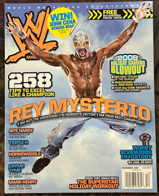 * WWE Magazine December 2008  (No Posters Inside)