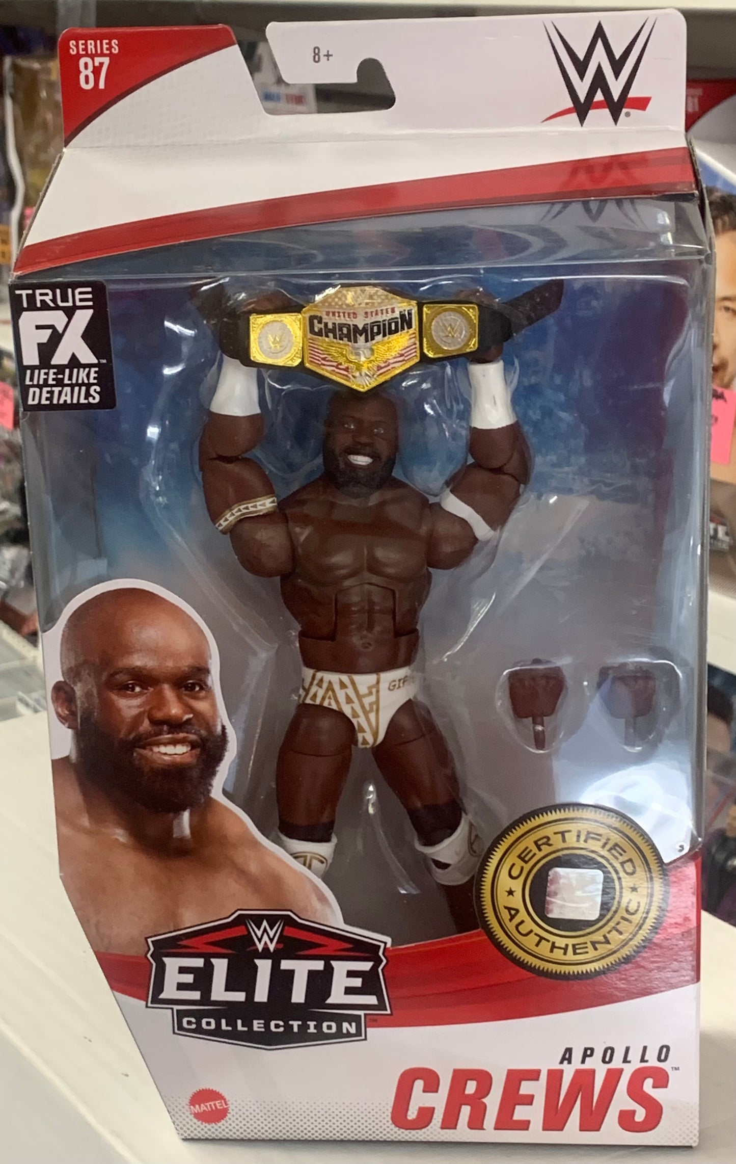 Apollo Crews WWE Mattel Elite Series 87 Action Figure (Chase Version)