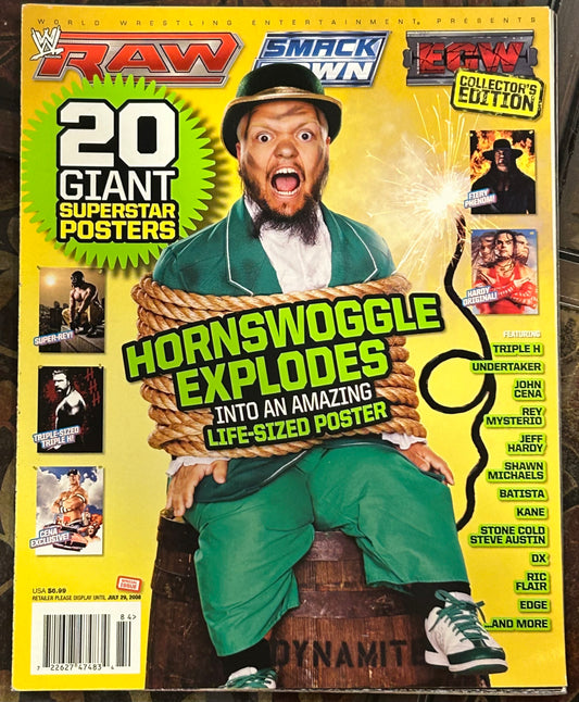 * WWE 20 GIANT Size Posters Inside (Cena, Jeff Hardy, Triple H & so much more)