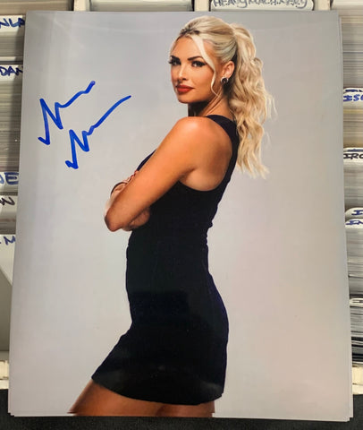McKenzie Mitchell WWE Signed Color Photo (Comes w/COA)