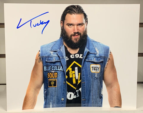 Tucker WWE Signed 8x10 Color Photo Heavy Machinery (Comes w/COA)