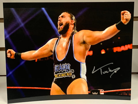 Tucker WWE Signed 8x10 Color Photo Heavy Machinery (Comes w/COA)