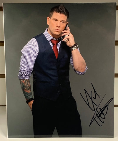 Josh Matthews WWE Signed 8x10 Color Photo (Comes w/COA)