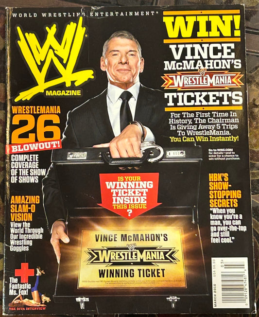 * WWE Magazine March 2010 (Vince McMahon)