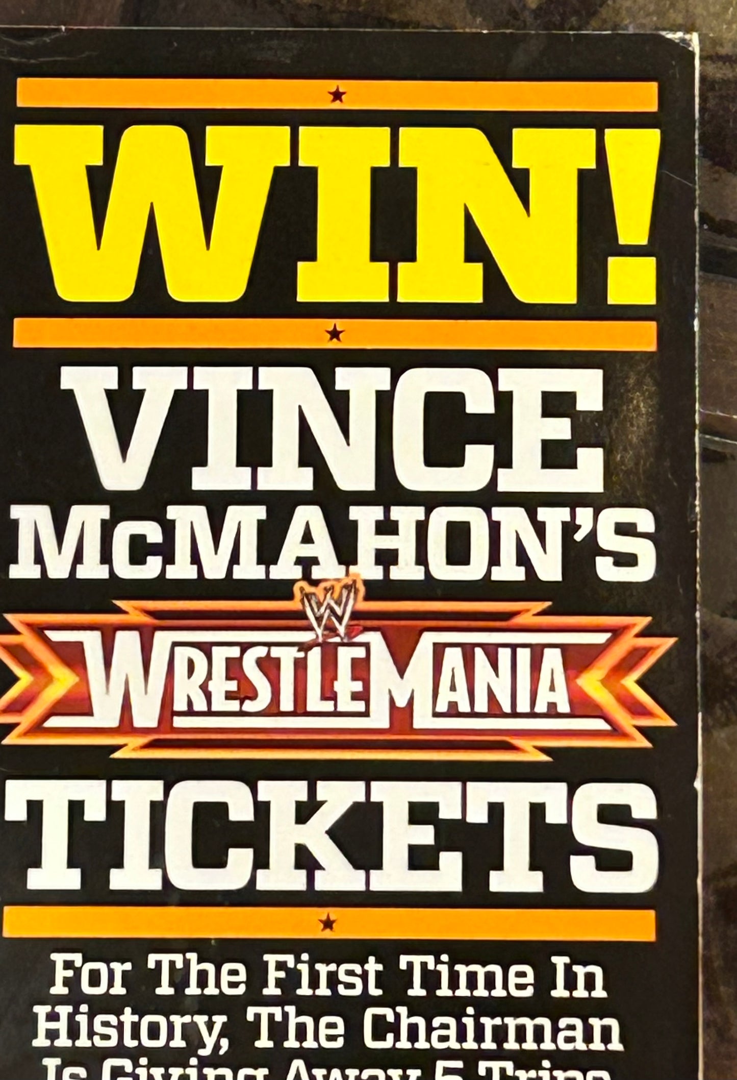 * WWE Magazine March 2010 (Vince McMahon)