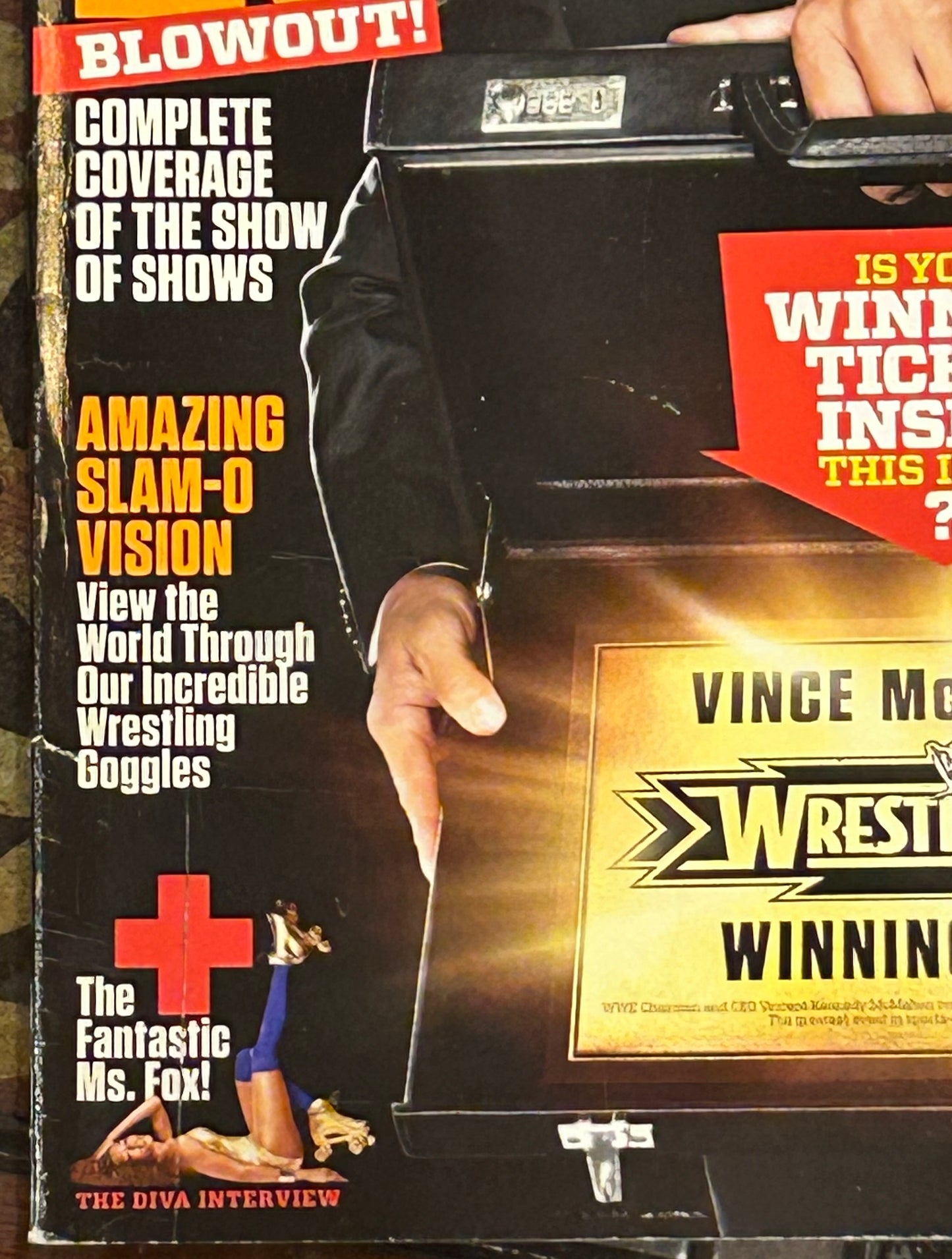 * WWE Magazine March 2010 (Vince McMahon)