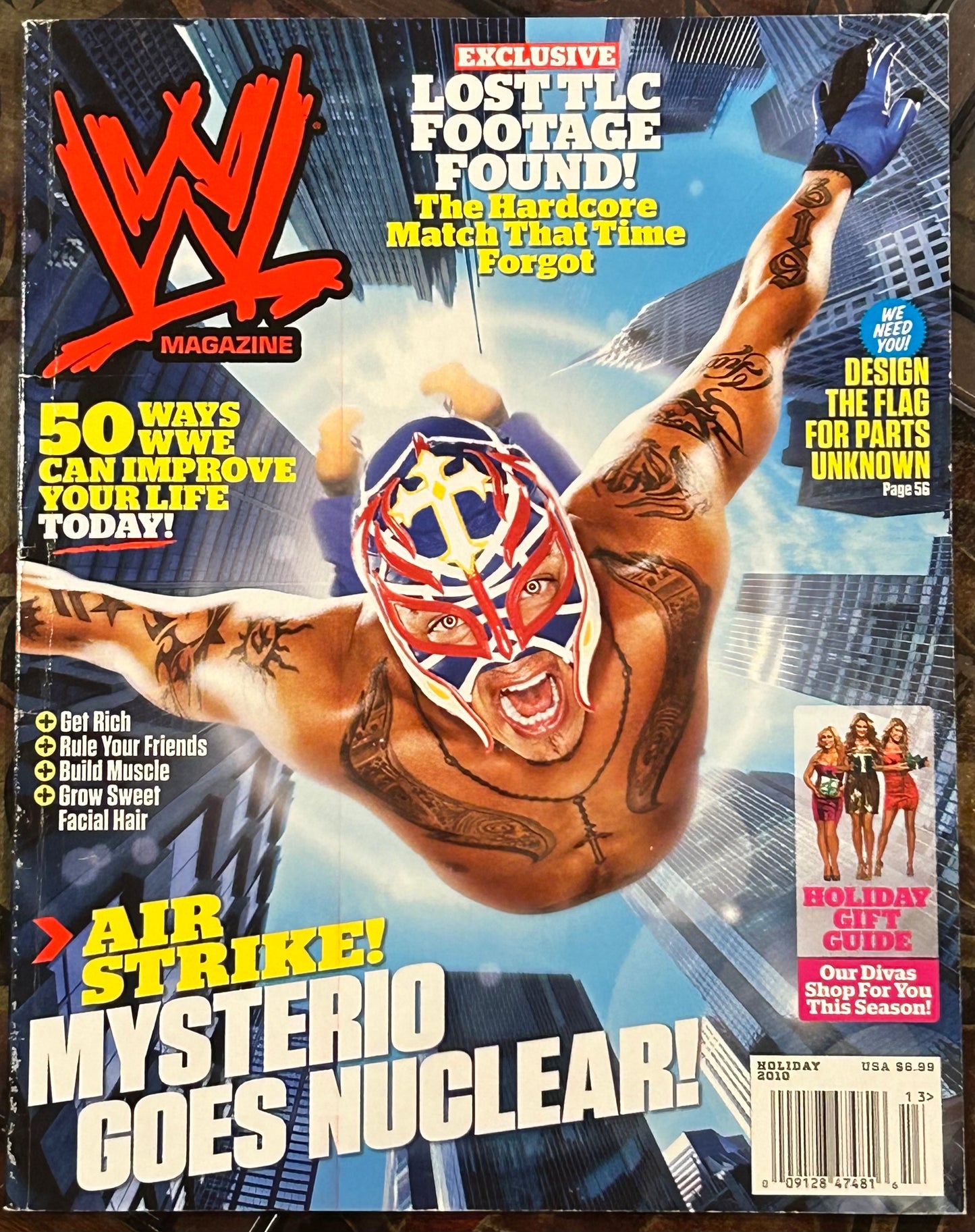* WWE Magazine Holiday 2010 (Rey Mysterio)