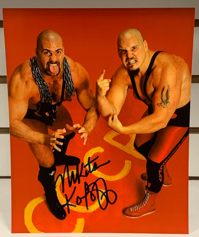 Nikita Koloff Signed 8x10 Color Photo NWA WCW (Comes w/COA)