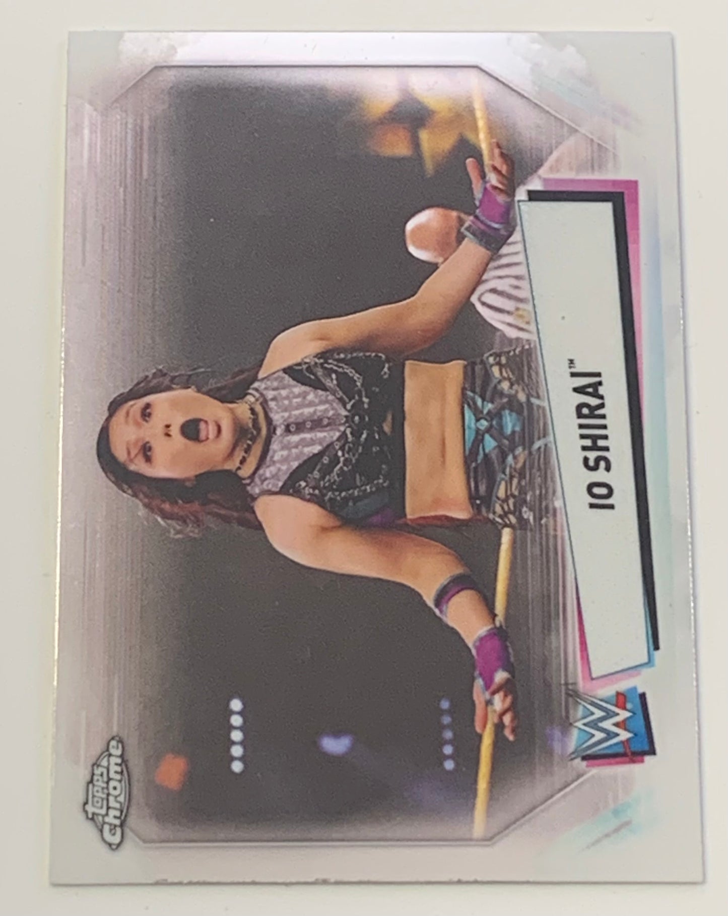 Iyo Sky 2021 WWE Topps Finest Card