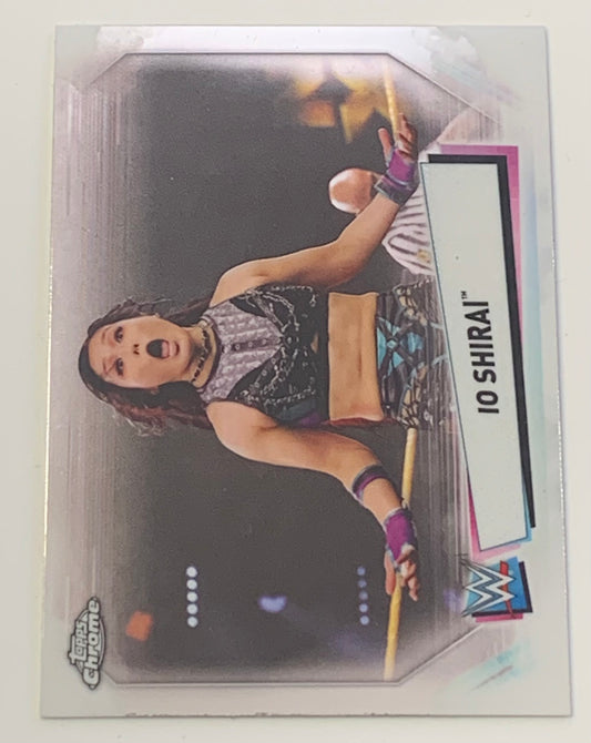 Iyo Sky 2021 WWE Topps Finest Card